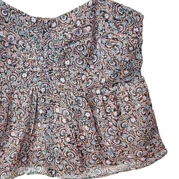 Walter Baker Carol Top Verona Sleeveless Brown/Pink W53240 Women's Small NWT - Picture 3 of 9